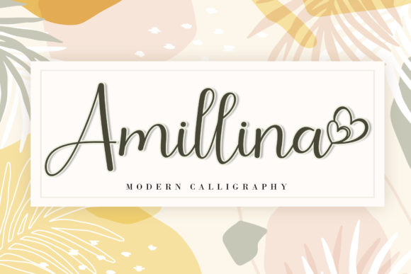 Amillina: Where Handwritten Elegance Meets Practical Typography