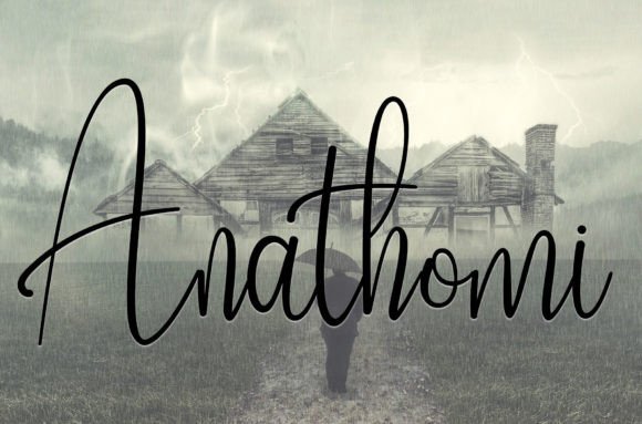 Anathomi: A Handwritten Font for Creative Expression