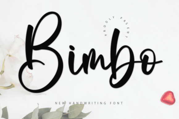 Bimbo Font: A Simple and Quirky Handwritten Style