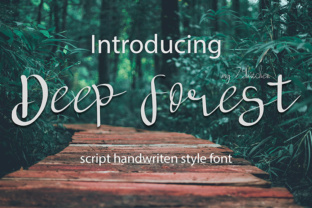 Deep Forest: The Handwritten Font That’s Redefining Authenticity in Digital Design