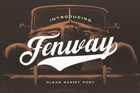 Fenway: A Vintage Handwritten Font That Flows