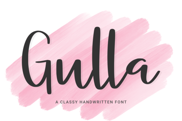 Gulla: A Handwritten Font That Brings Warmth, Clarity, and Distinction to Your Designs