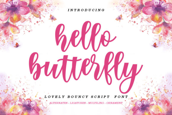 Hello Butterfly: A Strategic Choice for Thoughtful Typography