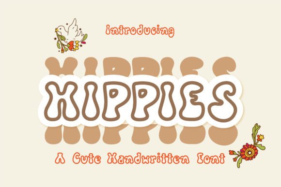 Hippies Font: Where Handwritten Charm Meets Modern Creative Strategy