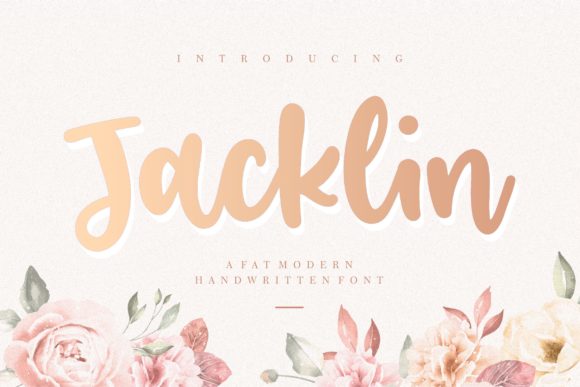 Jacklin: A Bold Handwritten Font That Elevates Design