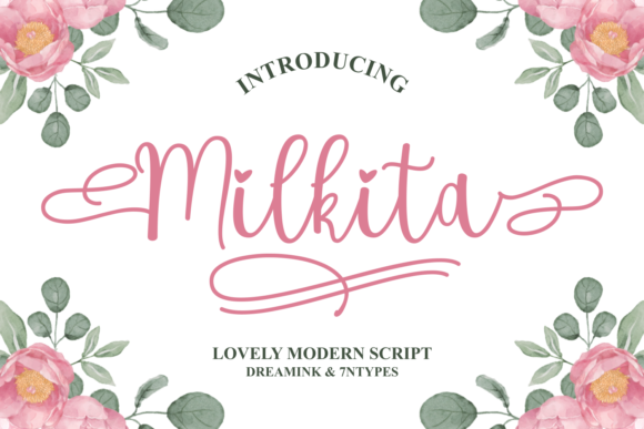 Milkita: The Elegant Script Font That Feels Like Handwritten Perfection