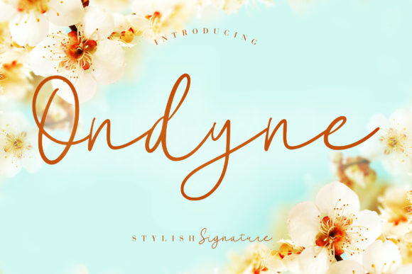 Ondyne: The Handwritten Font That Redefines Modern Design