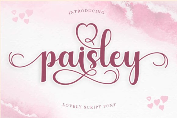 Paisley Font: A Timeless Choice for Creative Expression