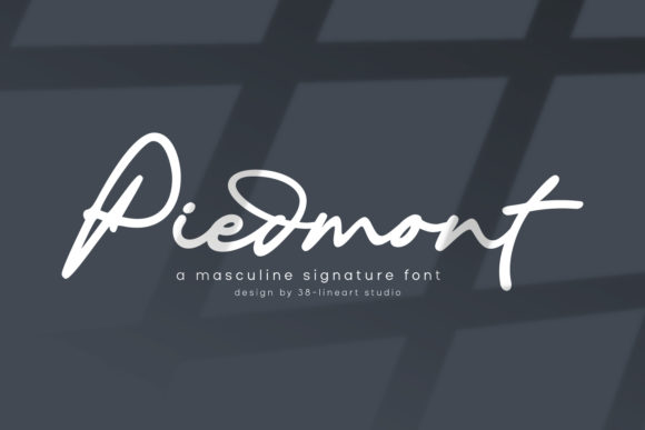 Piedmont Font: A Timeless Handwritten Typeface for Elegant Design Projects