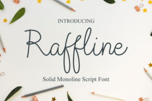 Raffline Script: The Elegant Monoline Font Redefining Modern Brand Expression