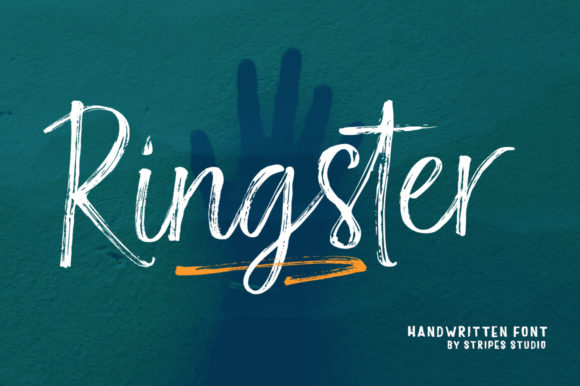 Ringster: A Handwritten Font That Speaks
