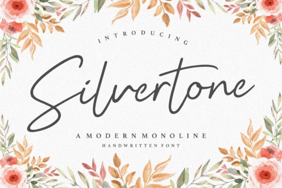 Silvertone: A Sweet, Delicate Handwritten Font That Works—When Used Right