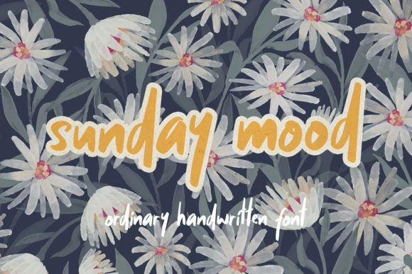 Sunday Mood: A Handwritten Font for Authentic, Effortless Charm